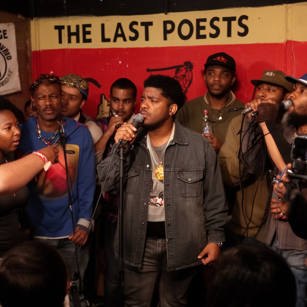 AI-generated illustration of The Last Poets