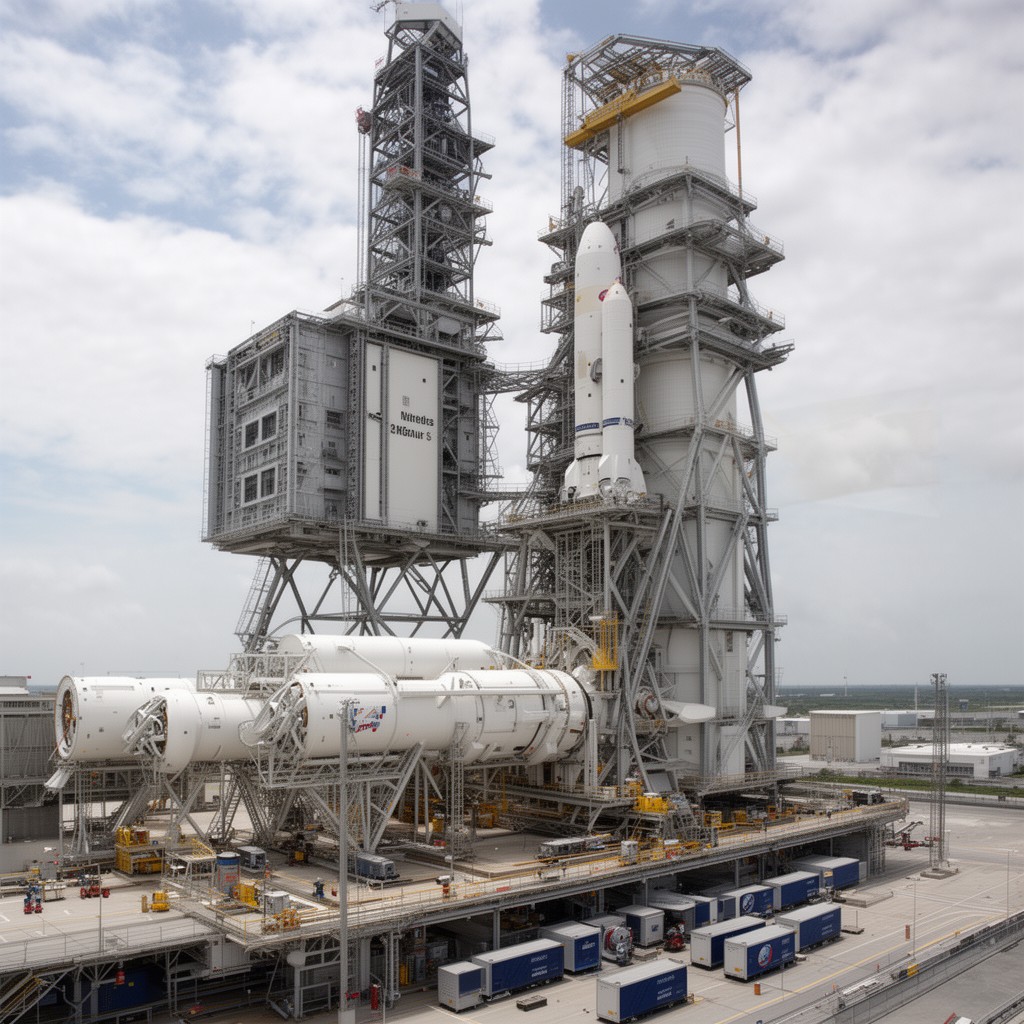 AI-generated illustration of Interim Cryogenic Propulsion Stage