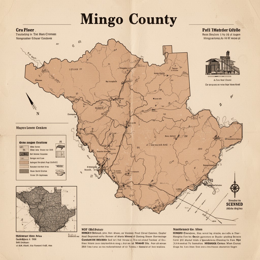AI-generated illustration of Mingo County