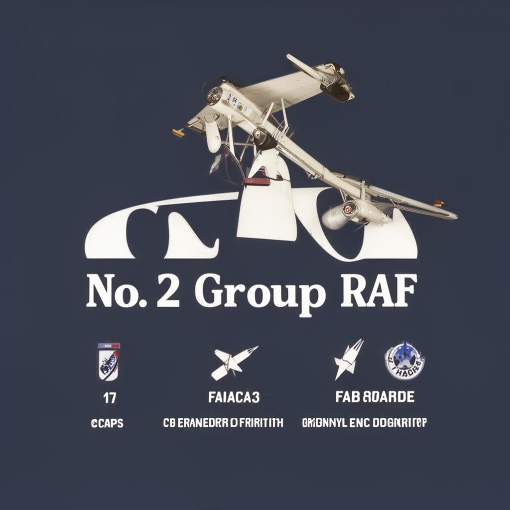 AI-generated illustration of No. 2 Group RAF