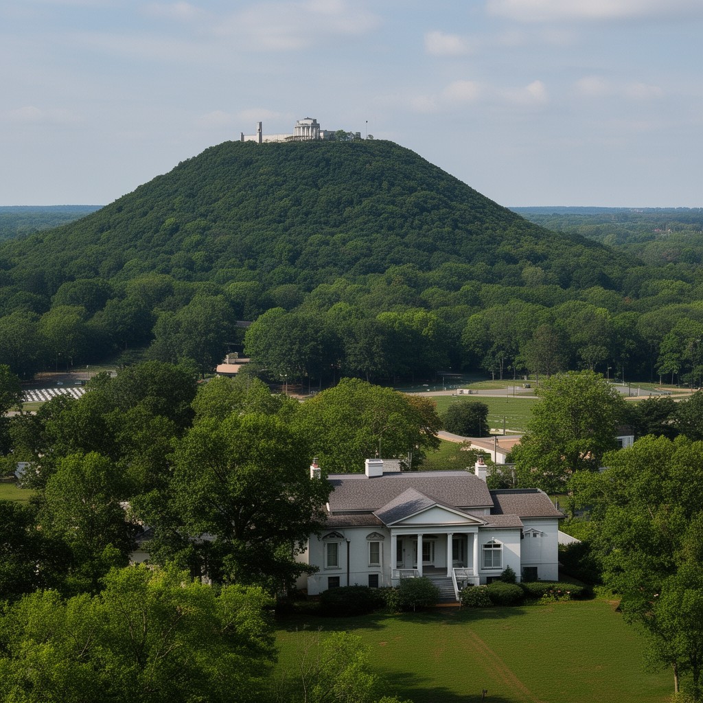 AI-generated illustration of Arlington Heights