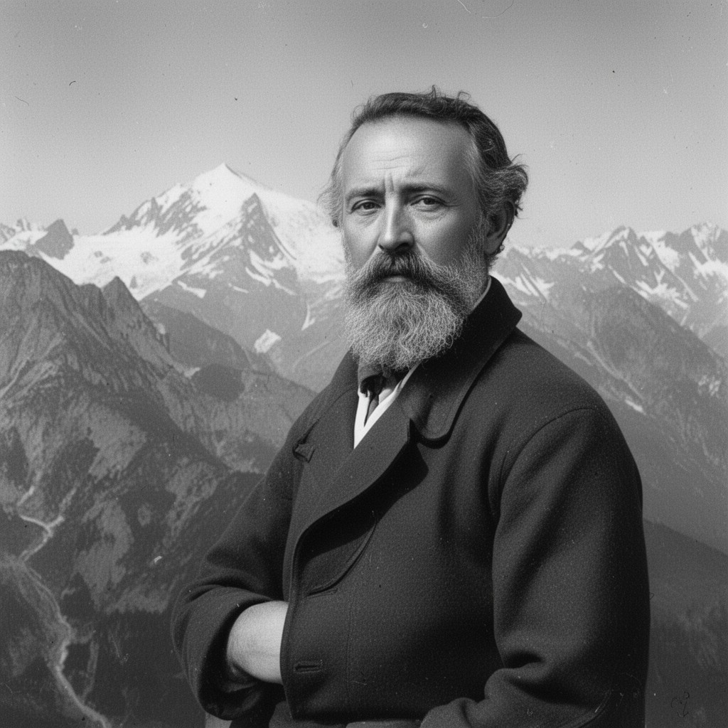 AI-generated illustration of Peter Knubel