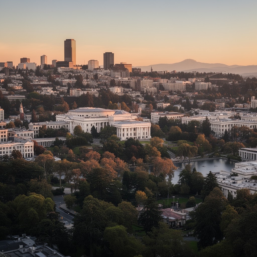 AI-generated illustration of Washington, United States