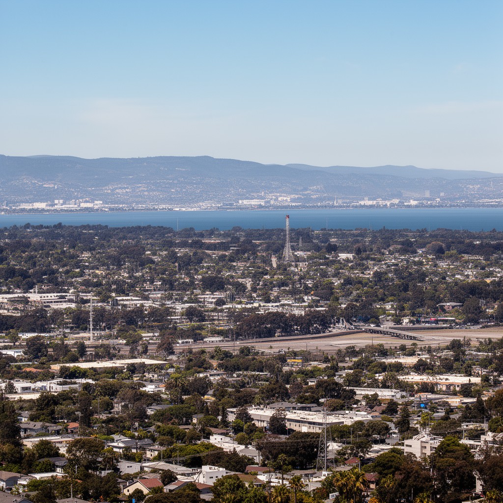 AI-generated illustration of Santa Clara Valley