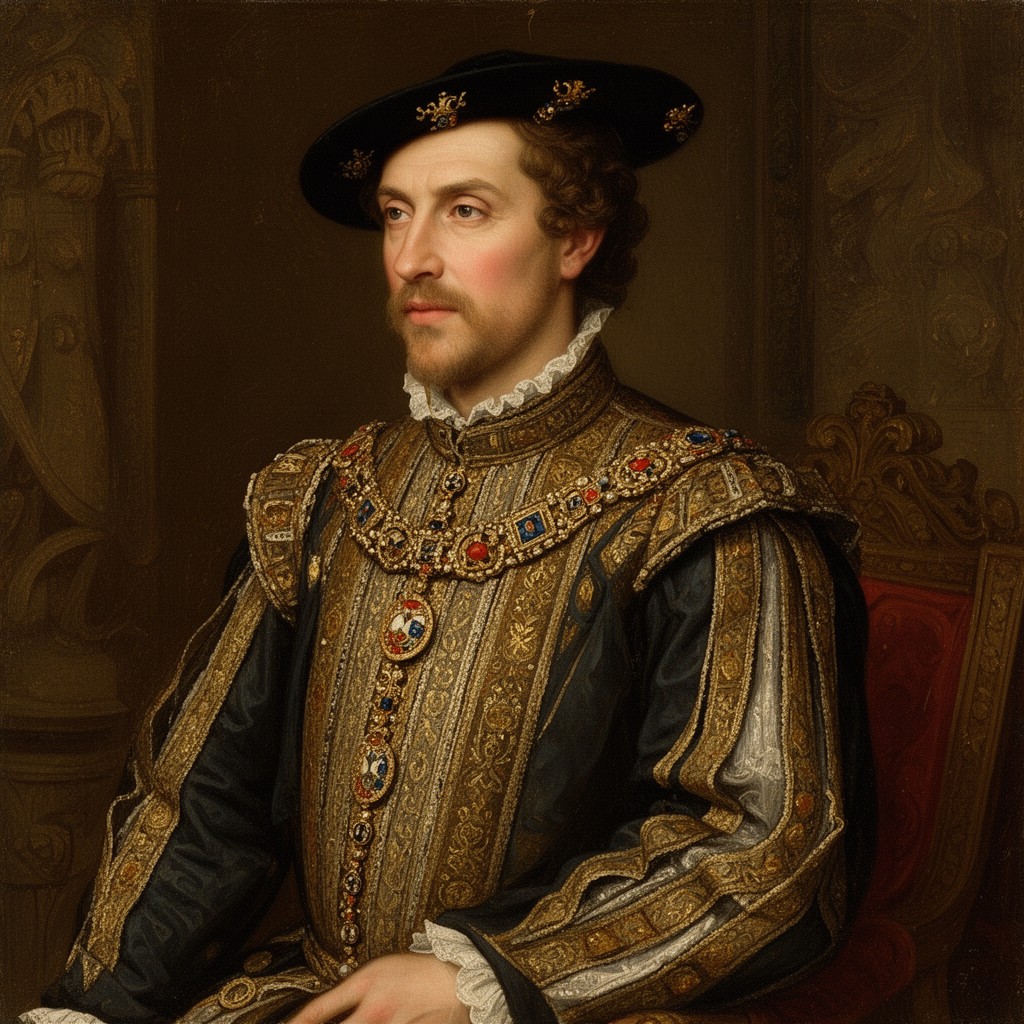 AI-generated illustration of King Richard II of England