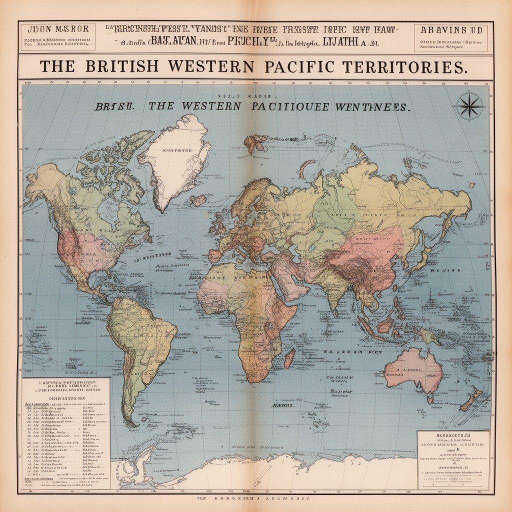 AI-generated illustration of British Western Pacific Territories