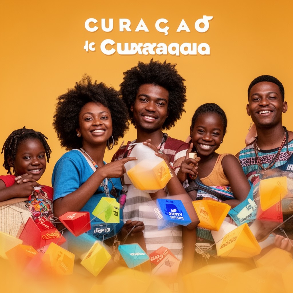 AI-generated illustration of Afro-Curacaoans