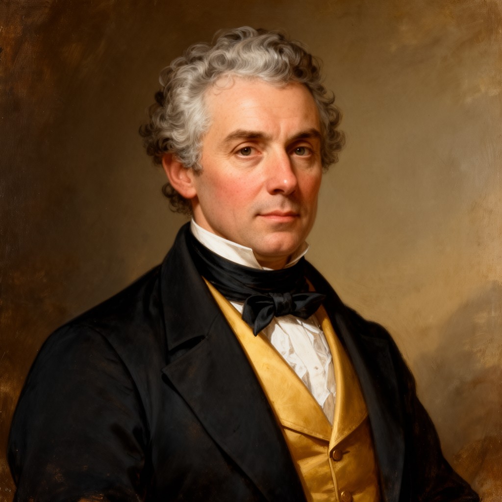 AI-generated illustration of Edmund Nelson