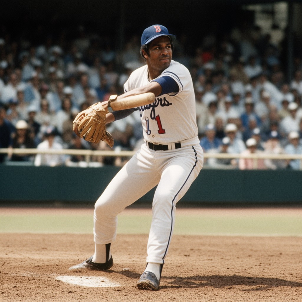 AI-generated illustration of Reggie Smith