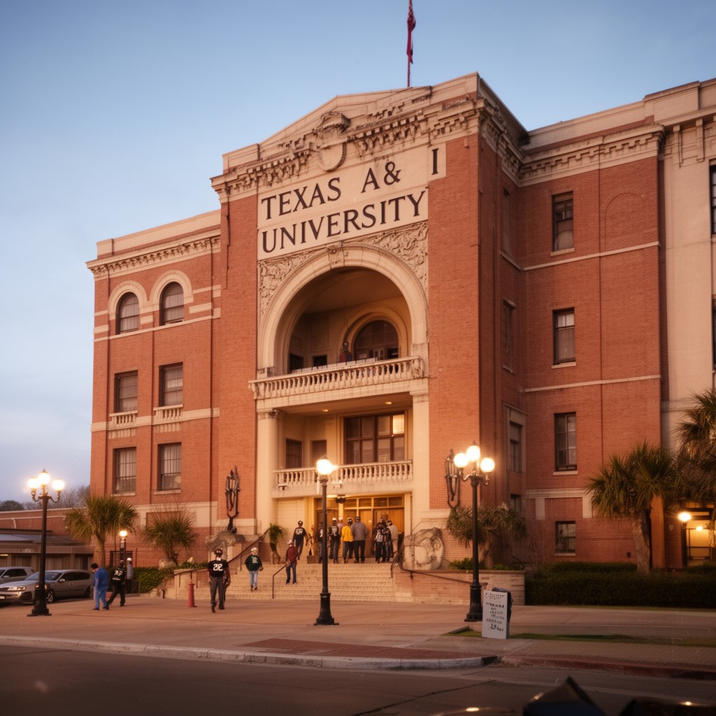 AI-generated illustration of Texas A&I University