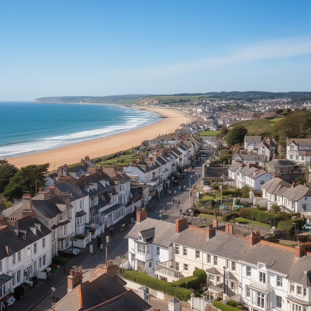 AI-generated illustration of Shanklin