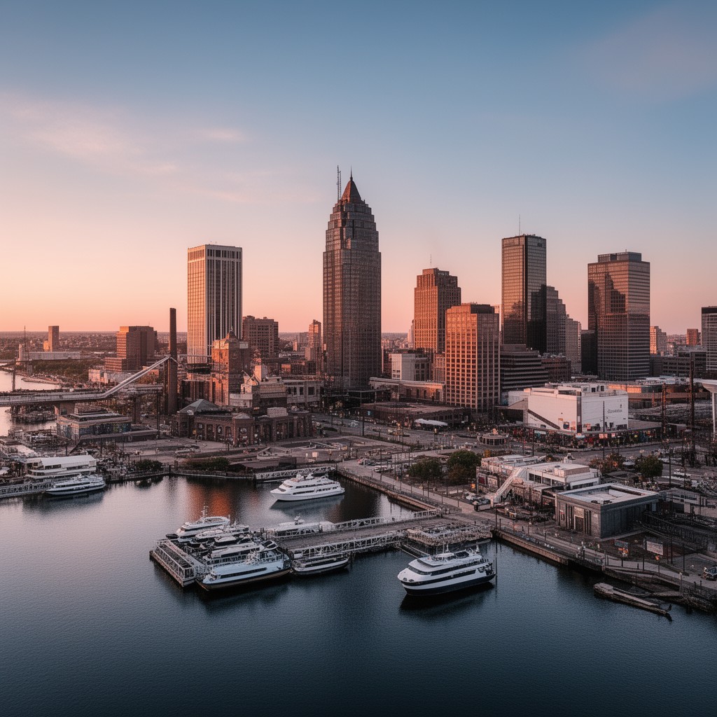 AI-generated illustration of Cleveland