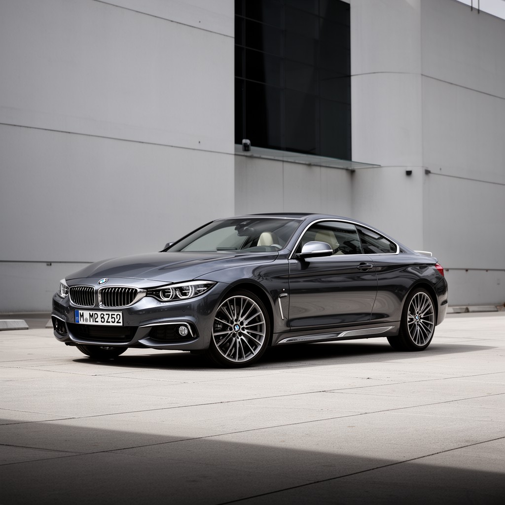 AI-generated illustration of BMW 4 Series