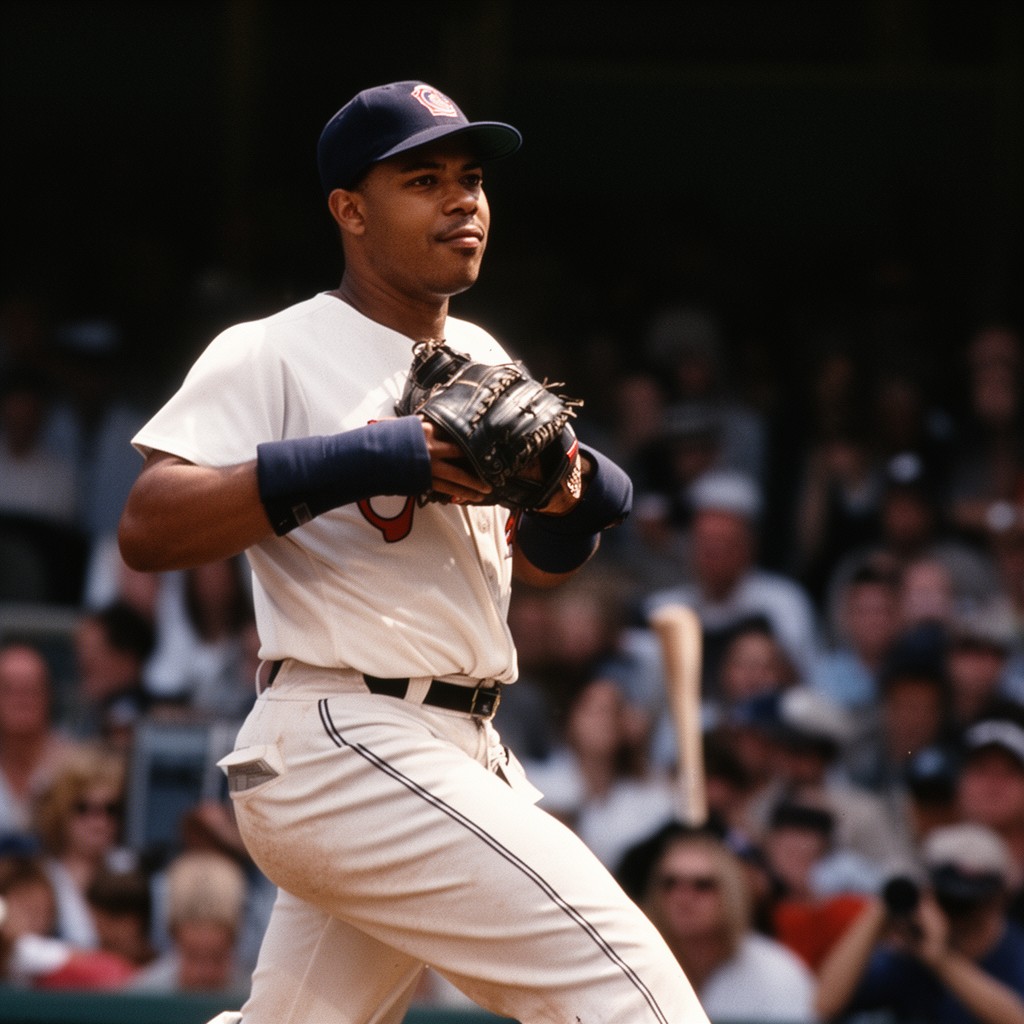 AI-generated illustration of Willie Mays