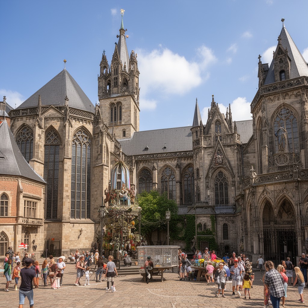 AI-generated illustration of Diocese of Münster