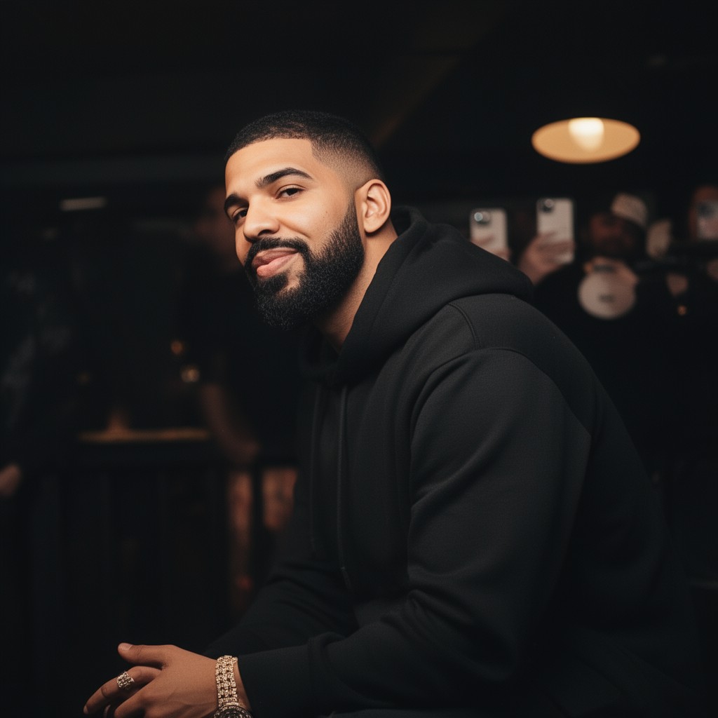 AI-generated illustration of Drake