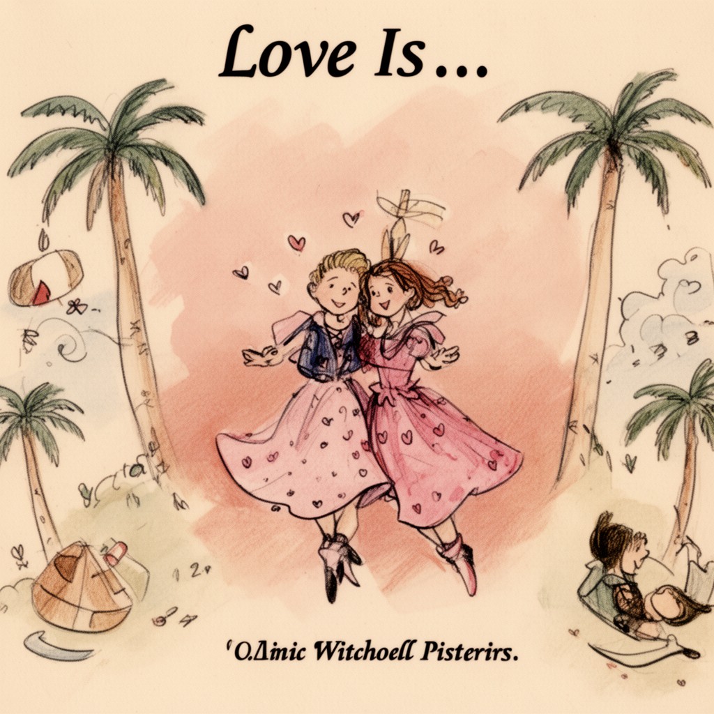 AI-generated illustration of Love Is...