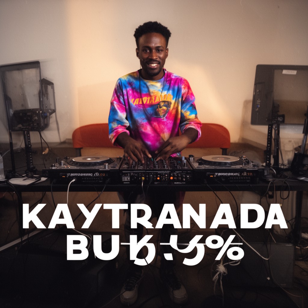 AI-generated illustration of KAYTRANADA