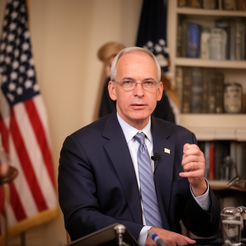 AI-generated illustration of United States Attorney General