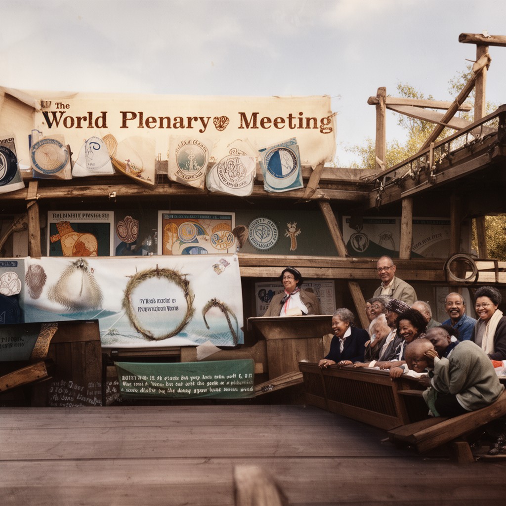 AI-generated illustration of World Plenary Meeting