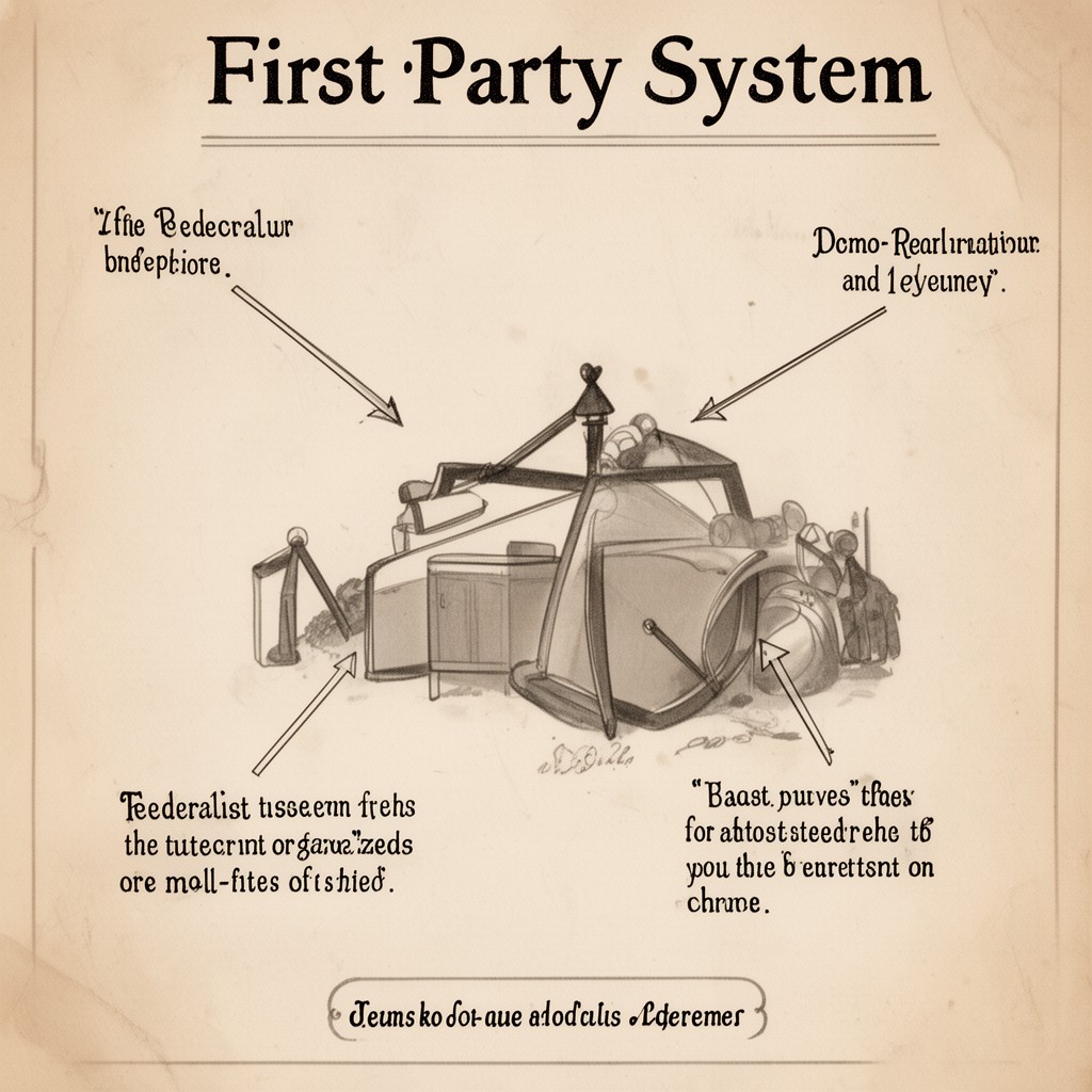 AI-generated illustration of First Party System