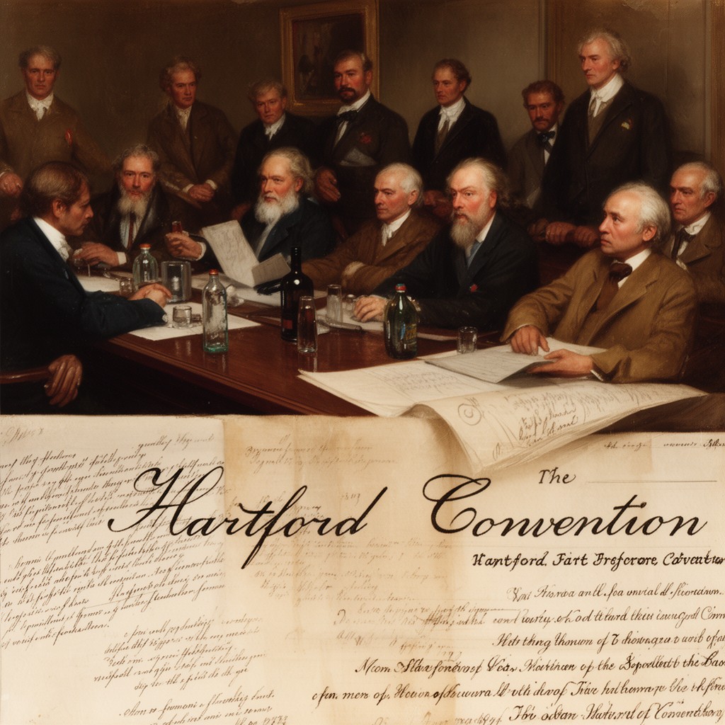 AI-generated illustration of Hartford Convention