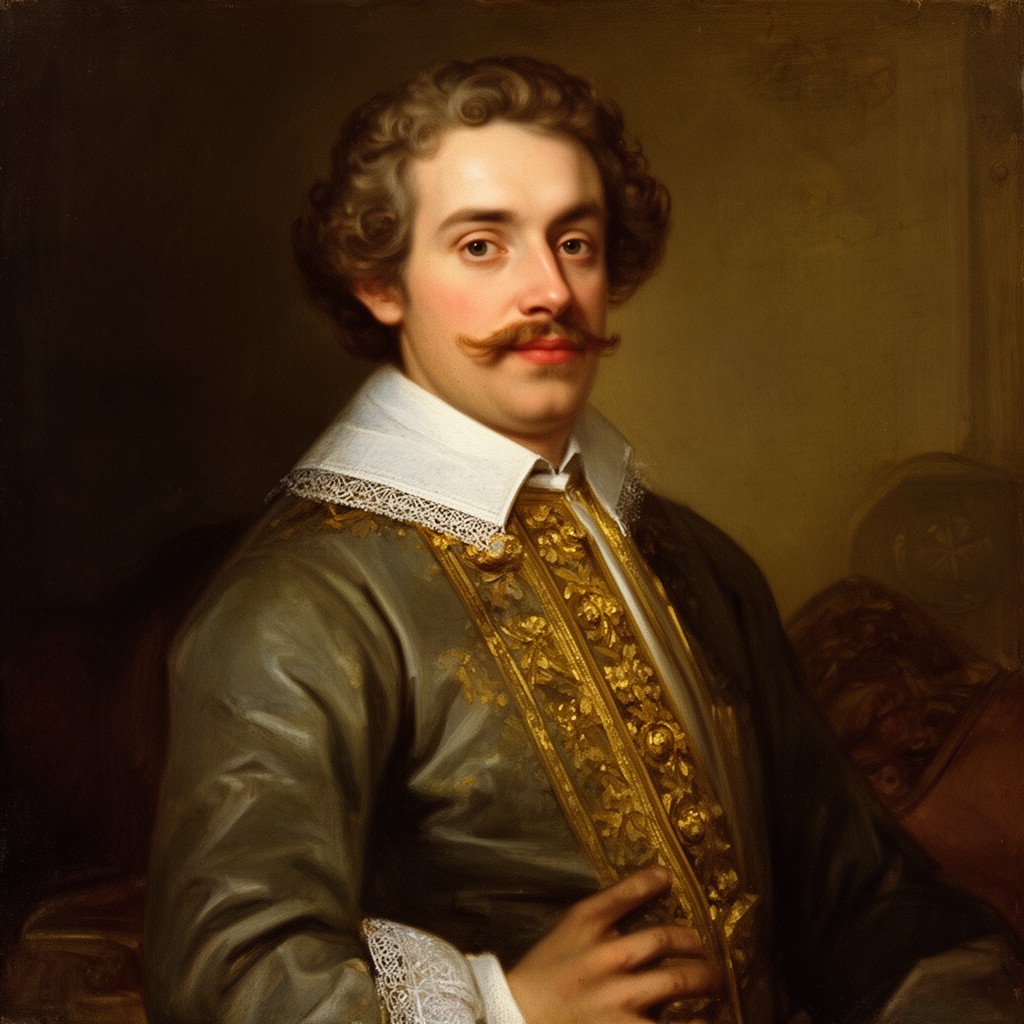 AI-generated illustration of Nicolas Fouquet