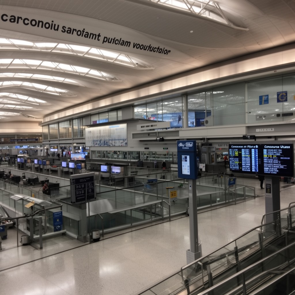 AI-generated illustration of Concourse C