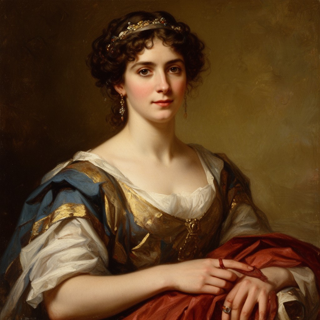 AI-generated illustration of Milonia Caesonia