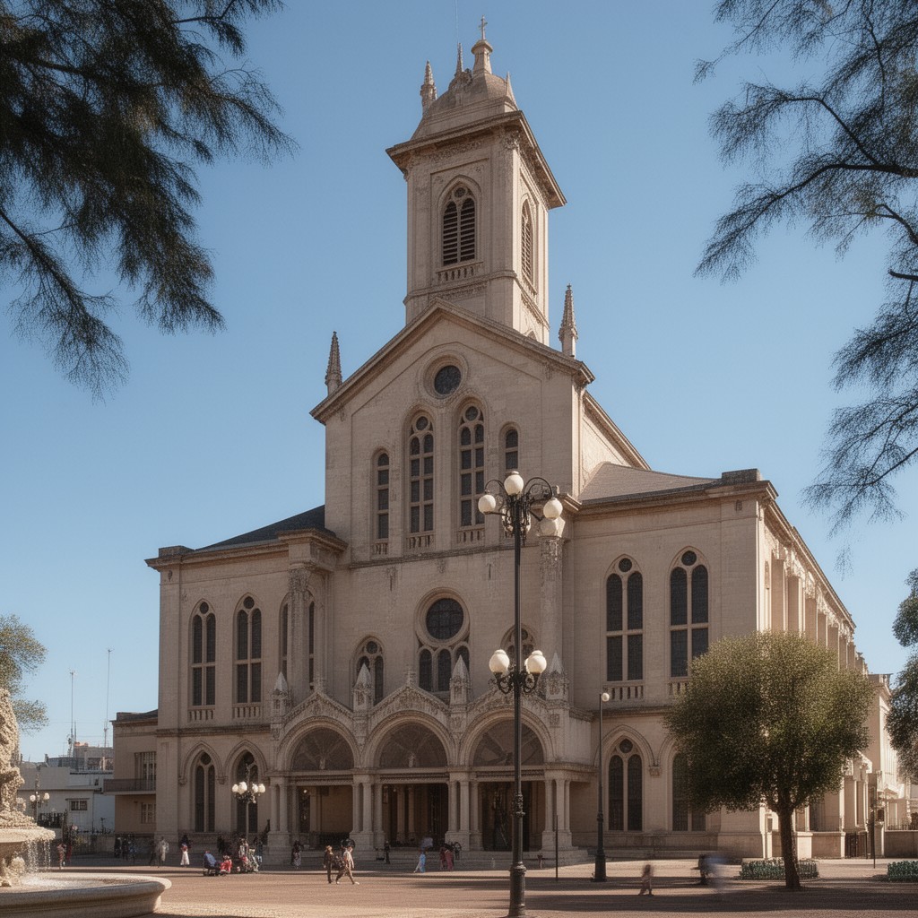 AI-generated illustration of Roman Catholic Diocese of Nueve de Julio