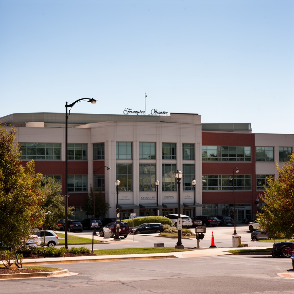 AI-generated illustration of Fauquier Hospital