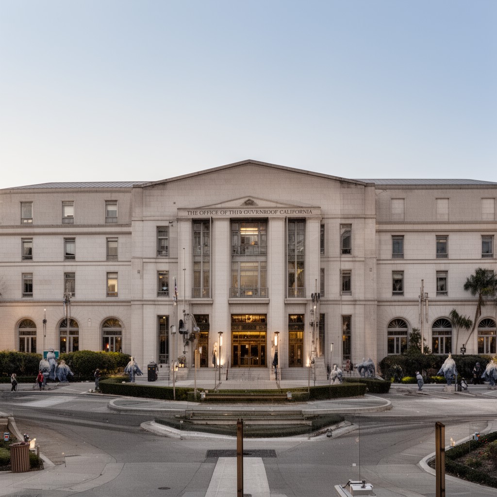 AI-generated illustration of Office of the Governor of California