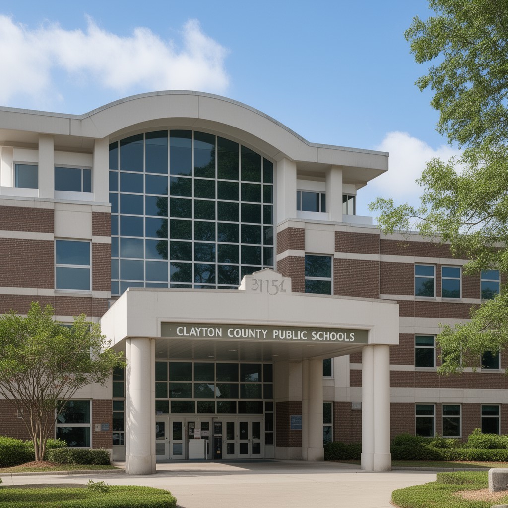 AI-generated illustration of Clayton County Public Schools
