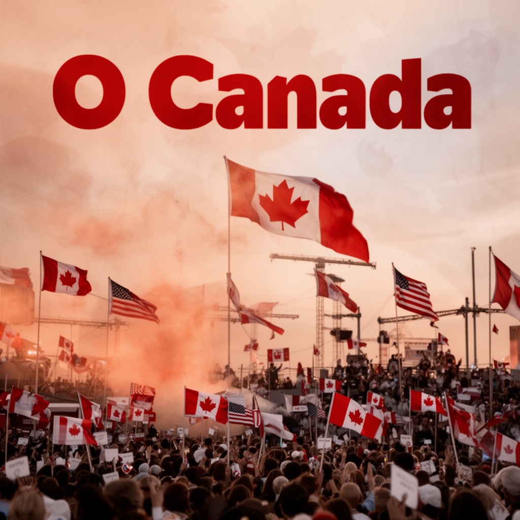 AI-generated illustration of O Canada