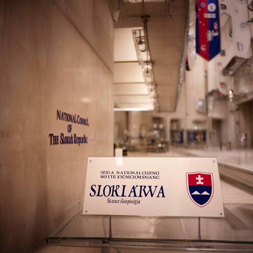 AI-generated illustration of National Council of the Slovak Republic