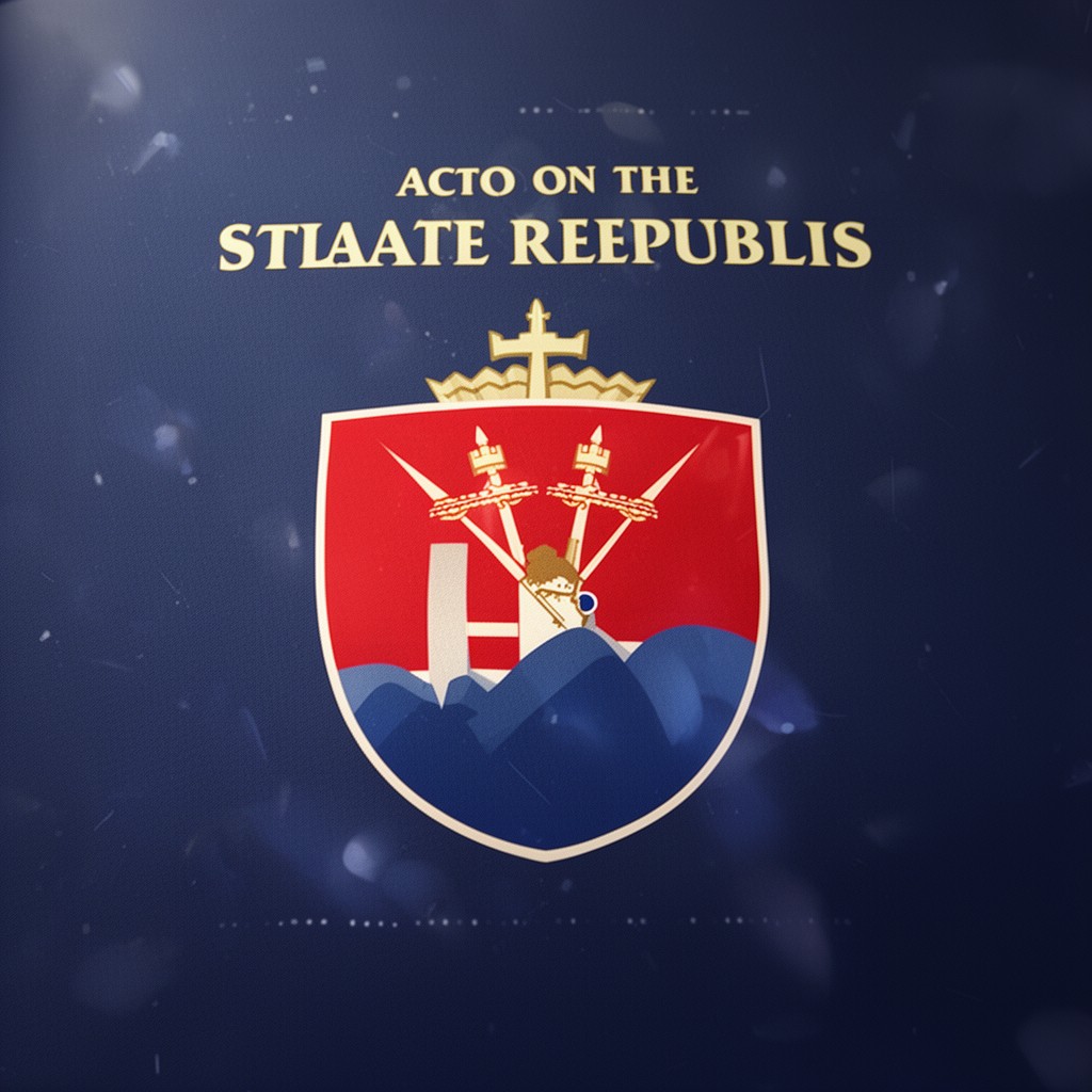 AI-generated illustration of Act on the State Symbols of the Slovak Republic