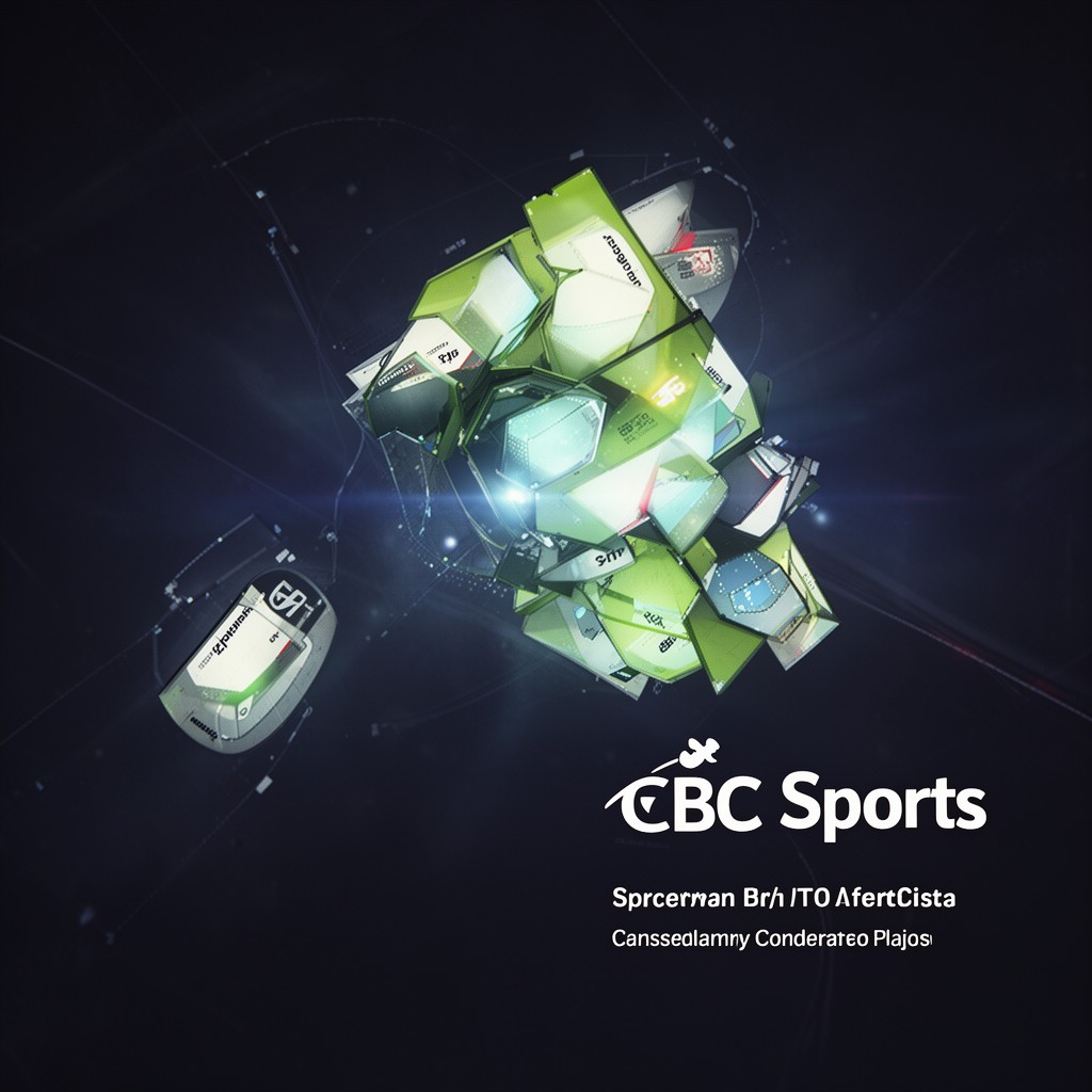 AI-generated illustration of CBC Sports