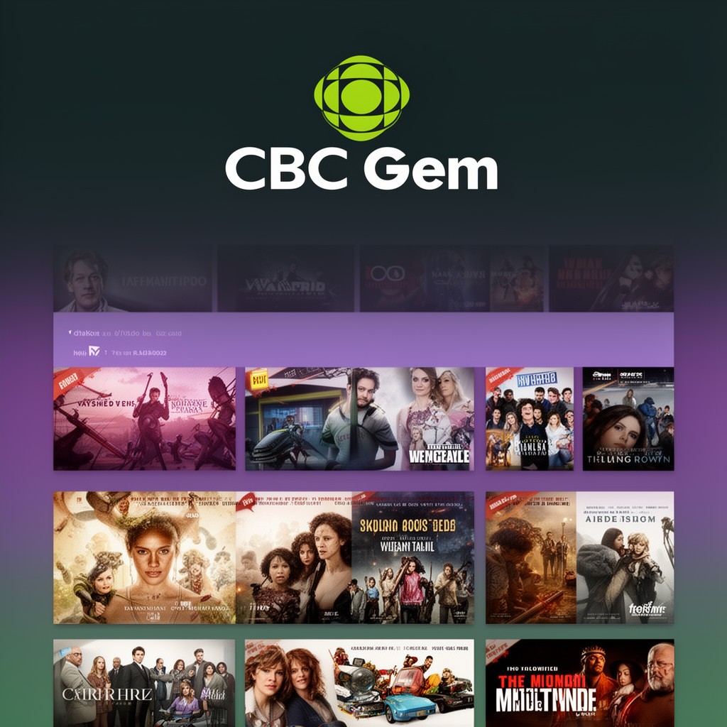 AI-generated illustration of CBC Gem