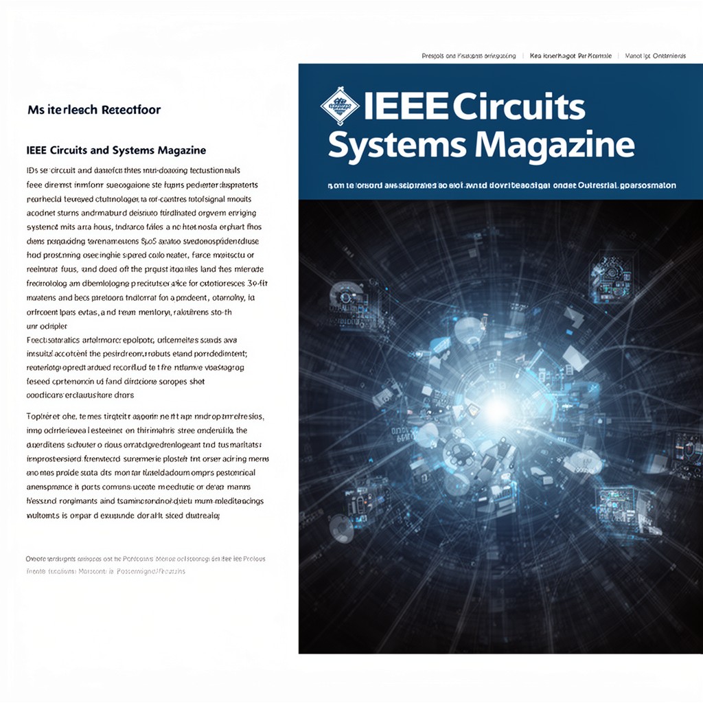 AI-generated illustration of IEEE Circuits and Systems Magazine