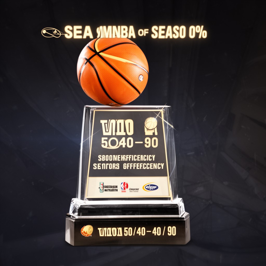 AI-generated illustration of WNBA 50–40–90 season recognition