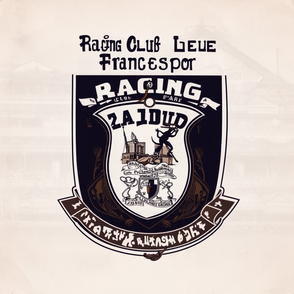 AI-generated illustration of Racing Club de France