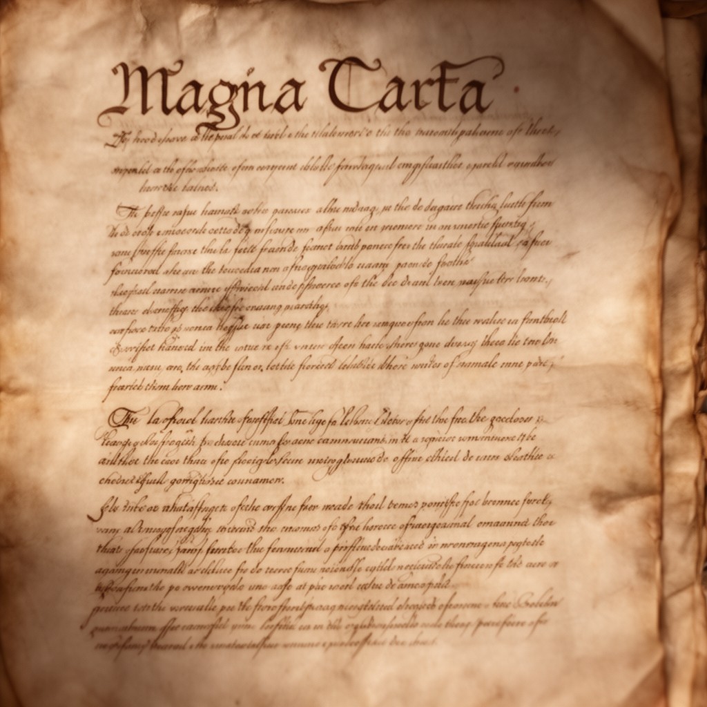 AI-generated illustration of Magna Carta