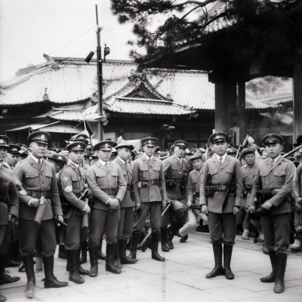 AI-generated illustration of Imperial Japanese Army