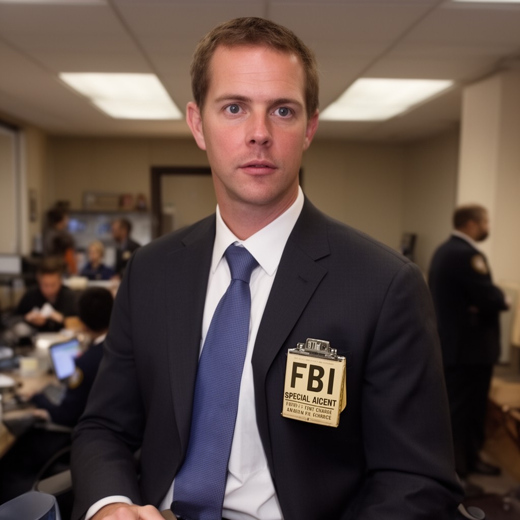 AI-generated illustration of FBI Special Agent in Charge