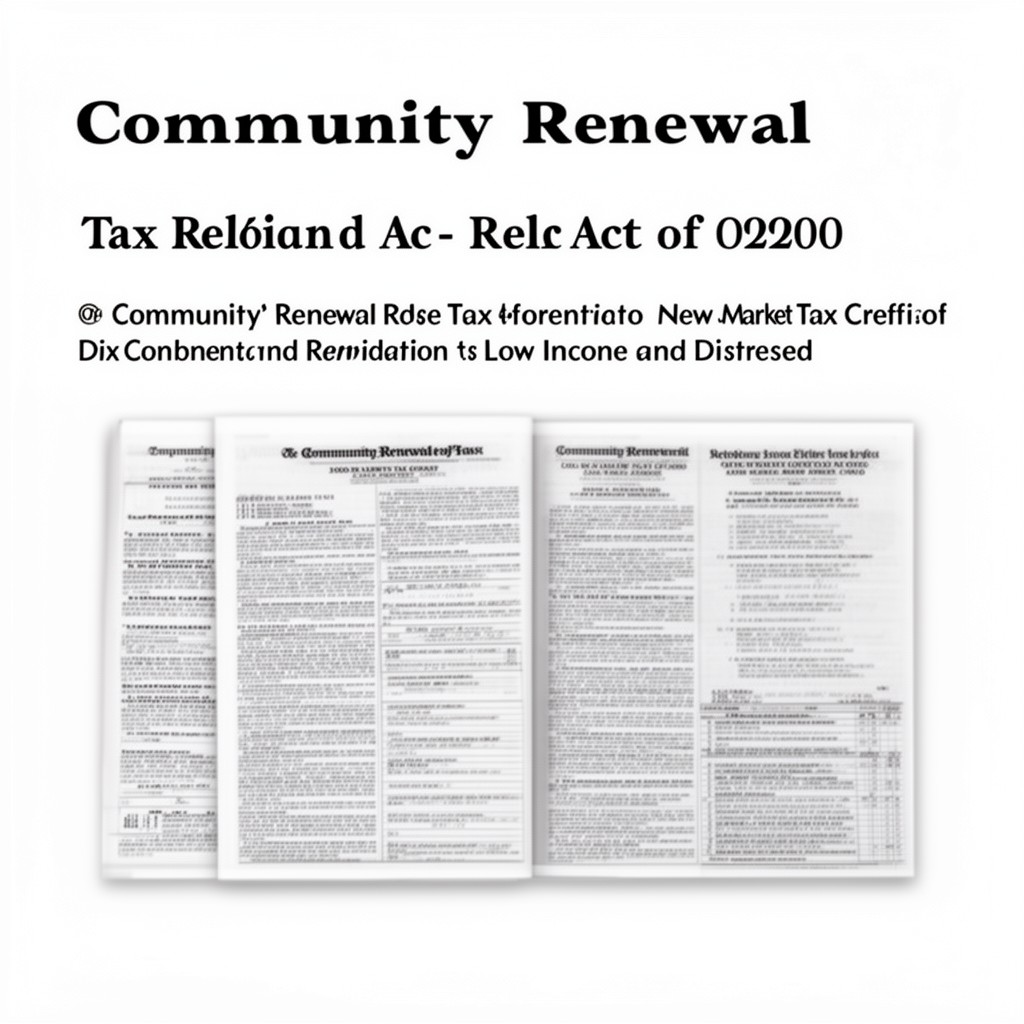 AI-generated illustration of Community Renewal Tax Relief Act of 2000