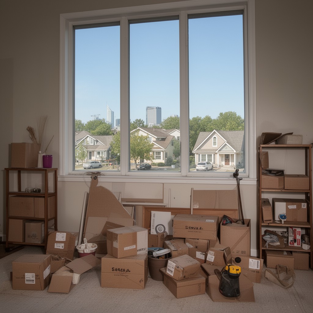 AI-generated illustration of Neighborhood Stabilization Program