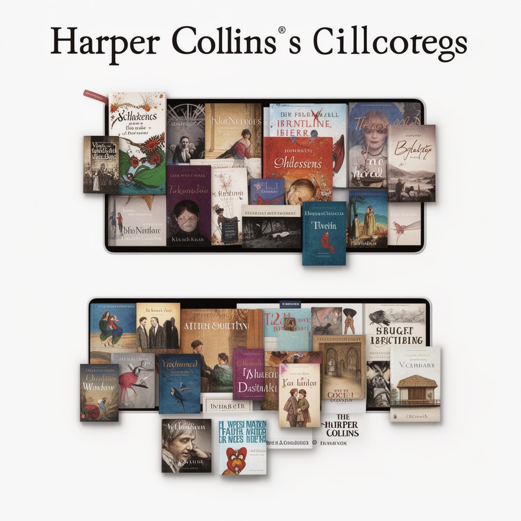 AI-generated illustration of HarperCollins