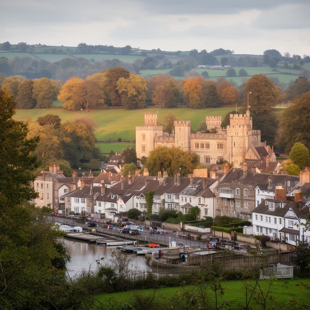 AI-generated illustration of Berkshire, England