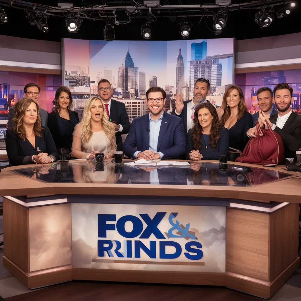 AI-generated illustration of Fox & Friends