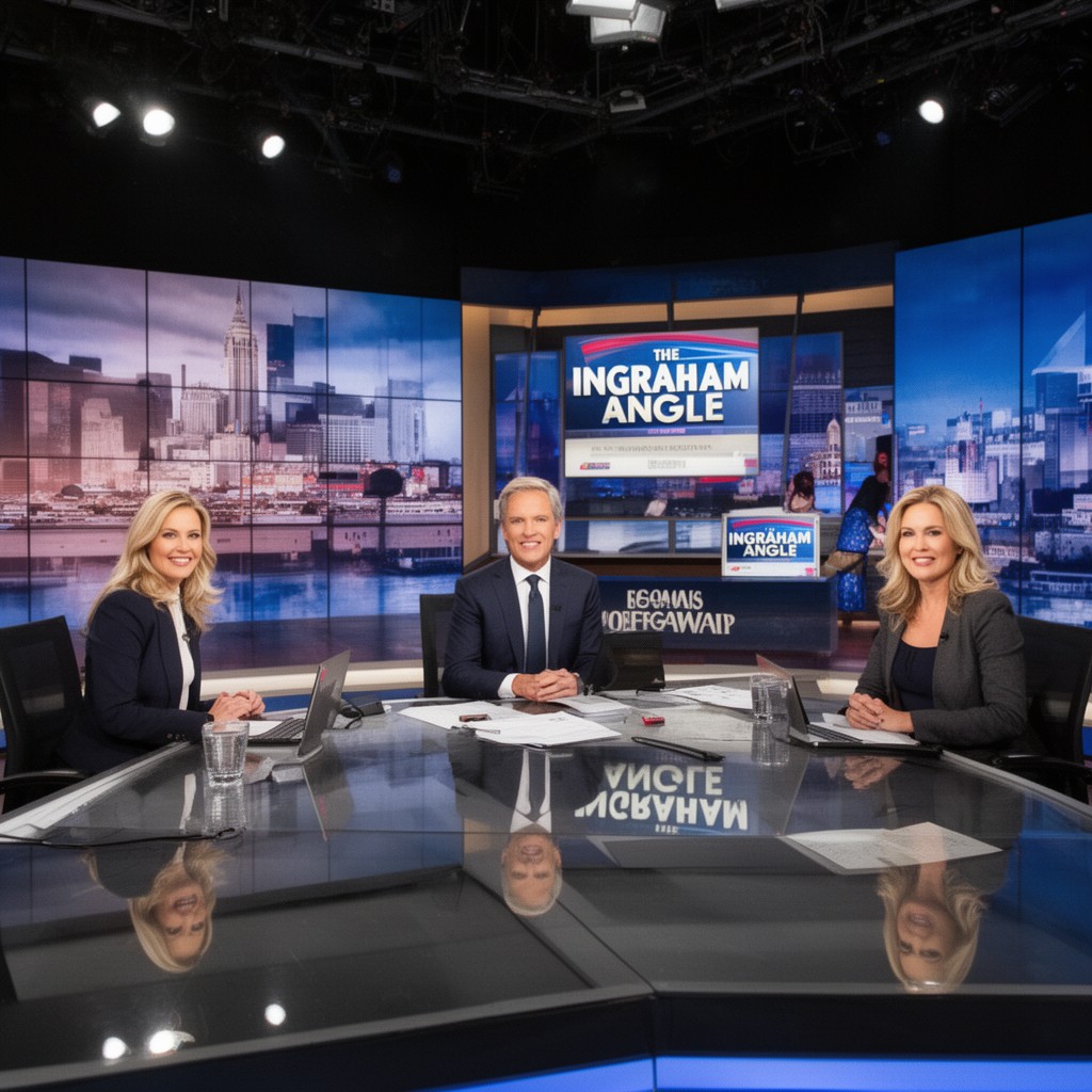 AI-generated illustration of The Ingraham Angle
